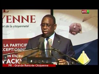 Macky Sall    La voie académique ne vous permet pas d'être riche