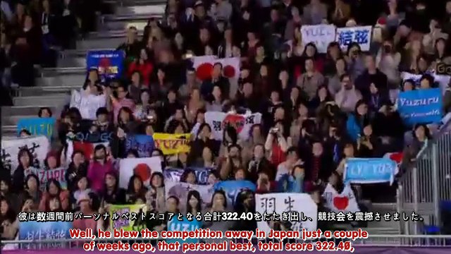 YUZURU HANYU -GPF 2015 SP - SBS AUS [JAPANESE SUB]