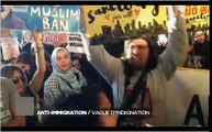 Cours de francais via Skype : Immigration : réactions contre Trump