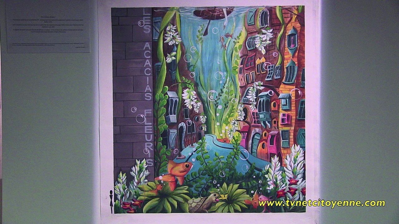 Les travaux des élèves de l'école d'art de Chambéry