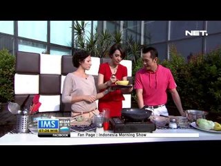 IMS - Let's cook Kembang tahu jamur dan salad tomat udang