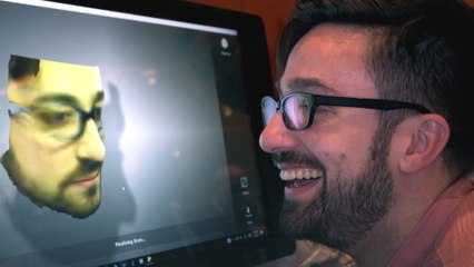 Make a super realistic 3D version of yourself in your own home
