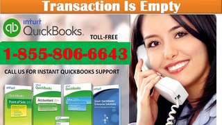 Contact us toll free 1-855-806-6643 Quickbooks Error Getting Application From Request Token