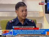 NTG: Chief Insp. Espenido, itinangging may kinalaman siya sa kalakalan ng droga ni Kerwin Espinosa