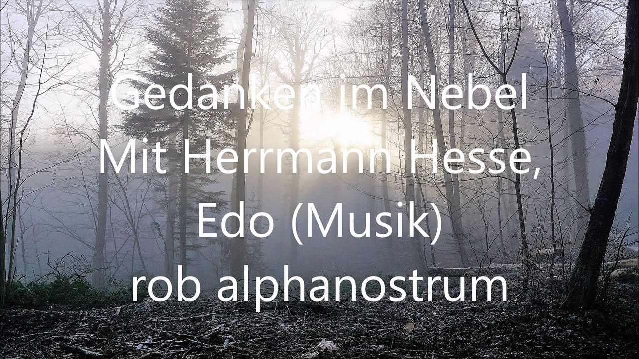 Gedanken im Nebel