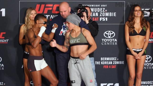 UFC Fight Night 104 ceremonial face-offs