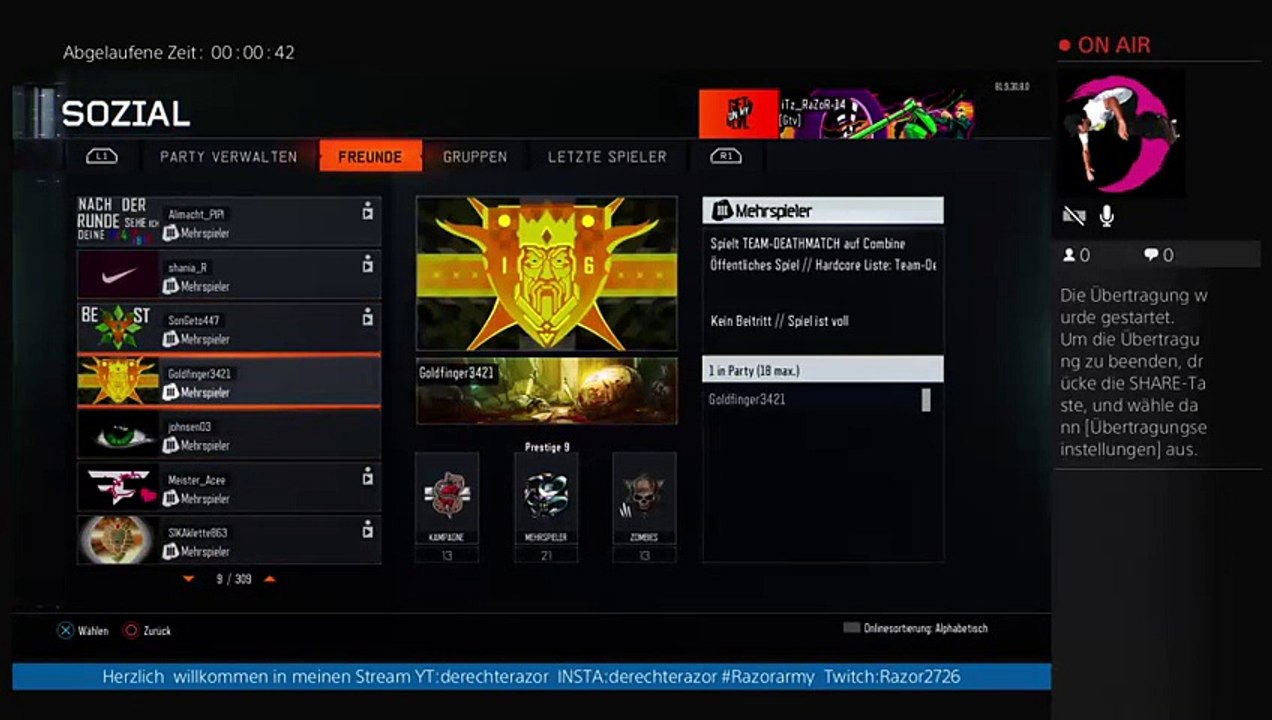 Call of duty with Sikaklette863 #Ger#Chill#Road to DM