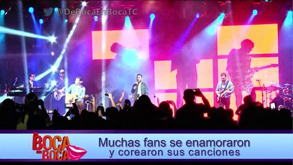 La noche de ayer la banda mexicana Reik brindó un gran concierto en la ciudad de Guayaquil