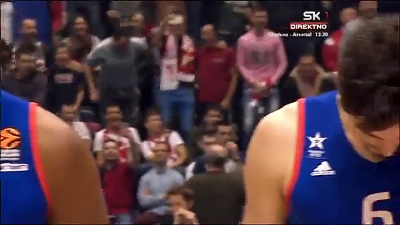 Delije - himna Evrolige! Crvena zvezda - Efes