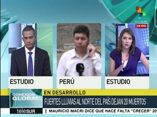 En Perú se declara estado de emergencia por 60 días por inundaciones