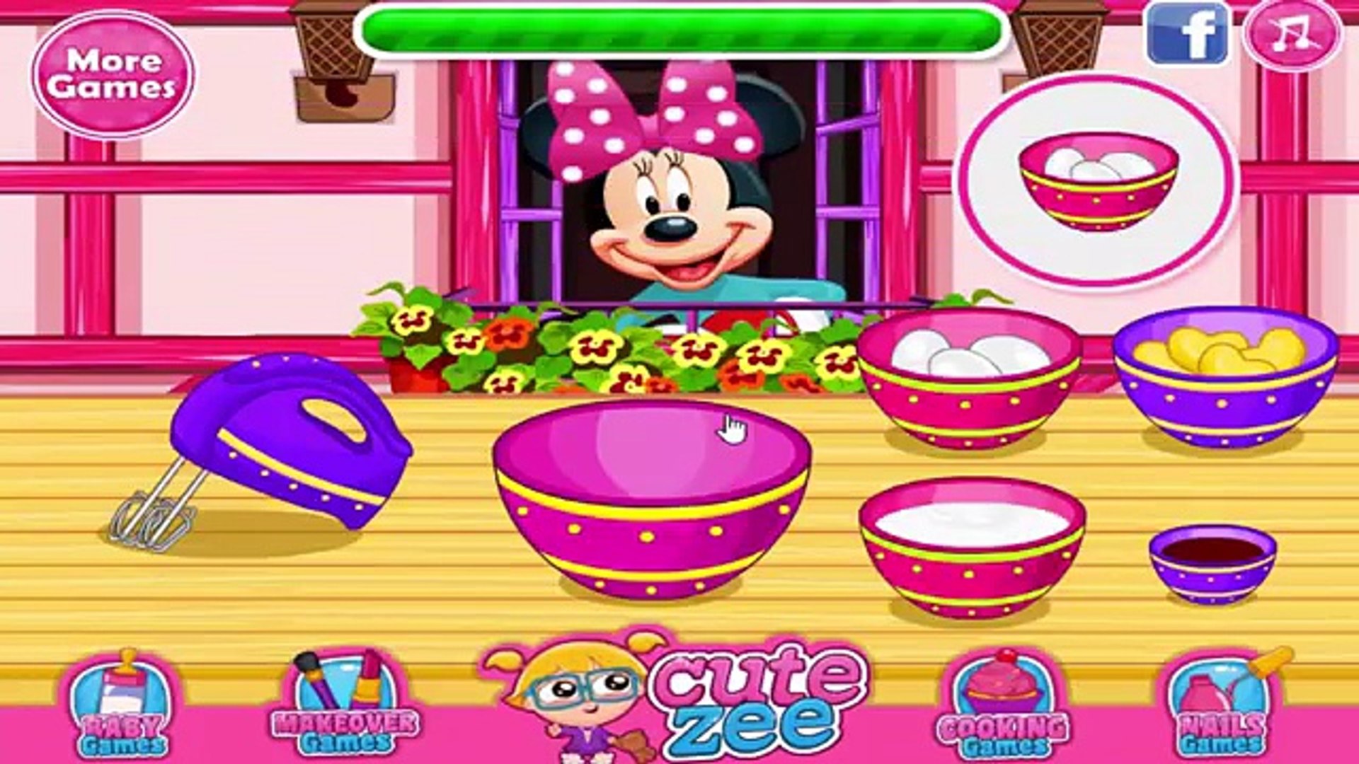 Minnie Mouse Game Movie - Minnie Mouse Cupcakes