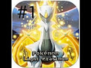 Pokémon Light Platinum #1  Bulbasaur, Elekid, Starly, e Prof° Carvalho
