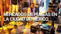 Mercado de pulgas en la Ciudad de México