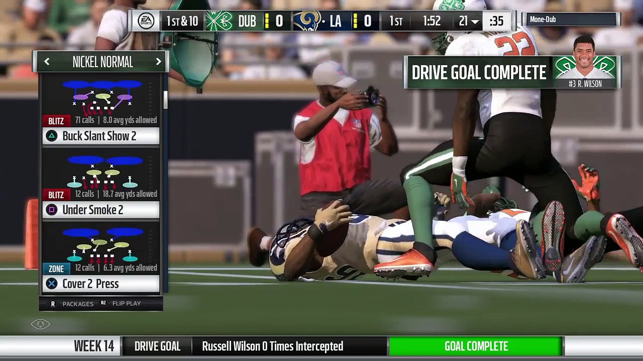 Madden 17 Crew 32 Shamrock vs Rams