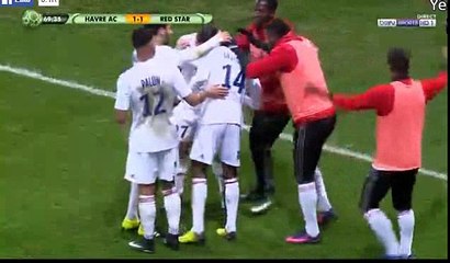 Anatole Ngamukol Goal HD - Le Havre 1-1 Red Star 03.02.2017