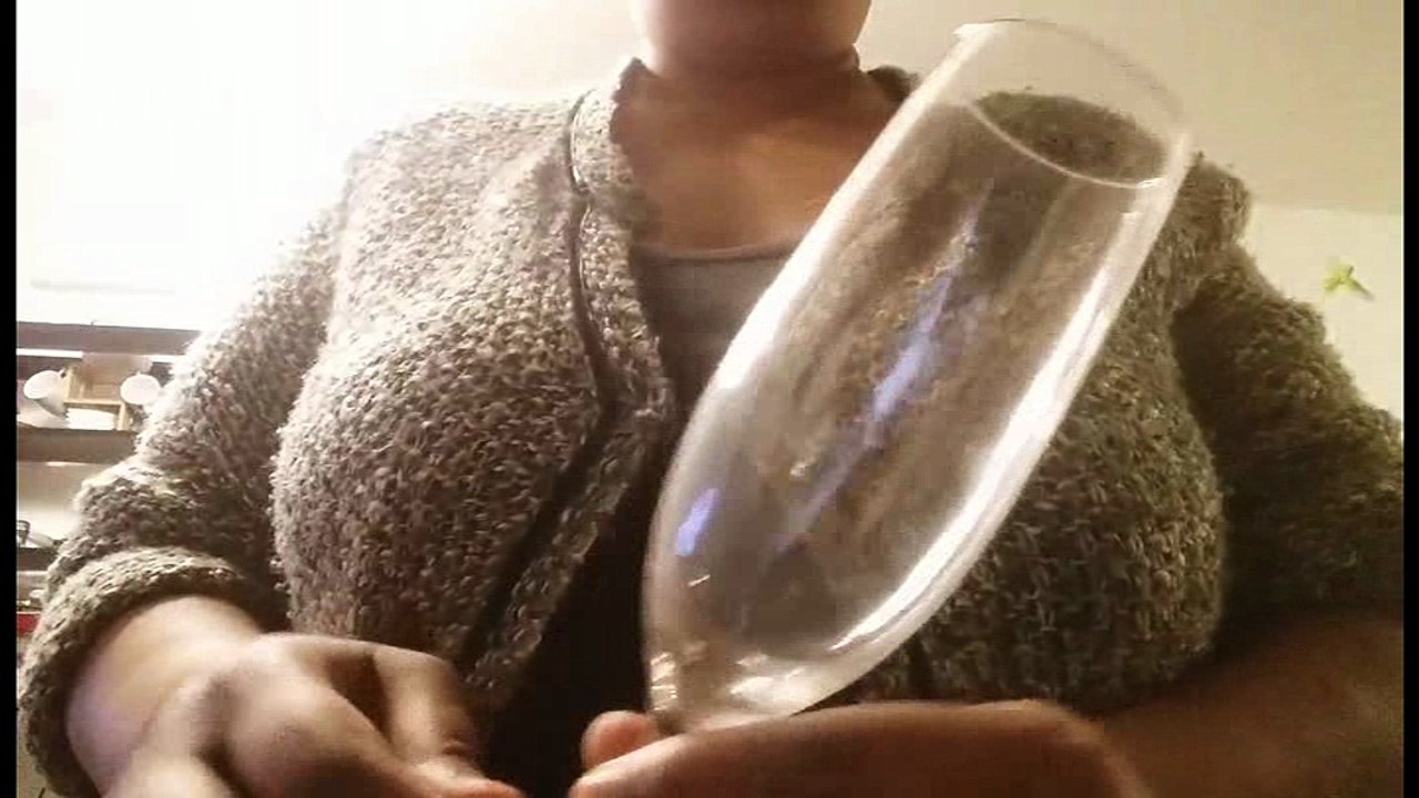 astuce dépot de calcaire sur un verre