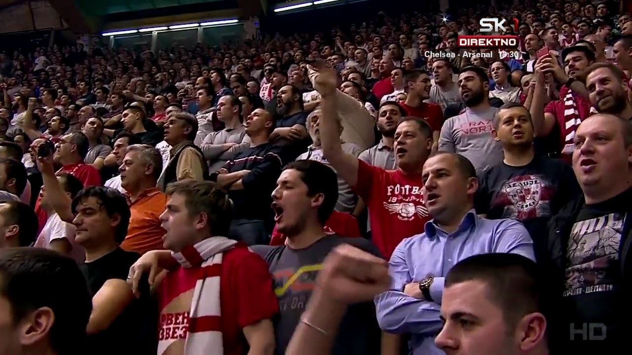 Delije - Himna Evrolige | Crvena zvezda - Anadolu Efes