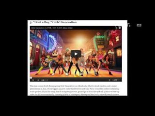 Entertainment News - Video klip penyanyi asal Korea peringkat 1