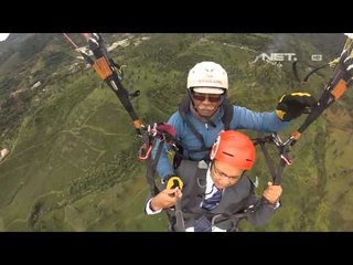 IMS - Bermain paralayang di puncak