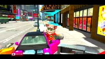 COLORS TALKING TOM & SUPER CARS MERCEDES BENZ EPIC DANCE PARTY NURSERY RHYMES SONGS FOR CHILDREN