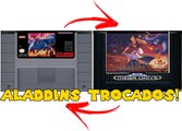 Aladdin de SNES e Mega Drive foram TROCADOS!