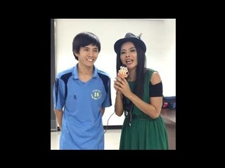 "เจเน็ท เขียว" ..สัมภาษณ์.. "โอ๋ จักรี" ..แชมป์ "ฟาดลูกโป่งใส่น้ำ".. (เกมพันหน้า)