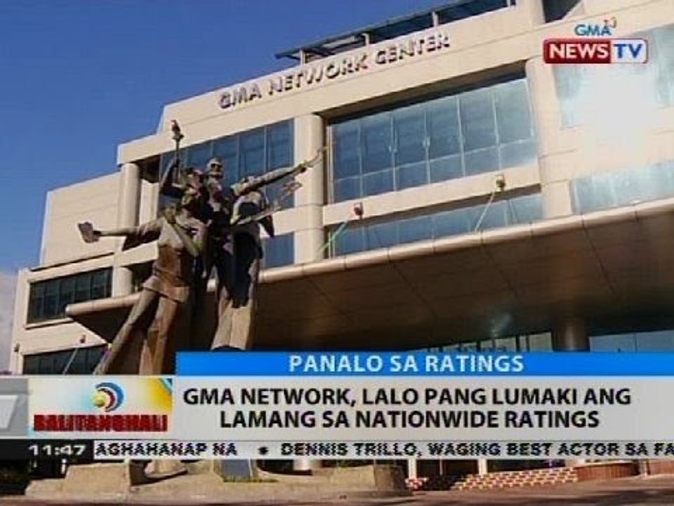 BT: GMA Network, lalo pang lumaki ang lamang sa nationwide ratings