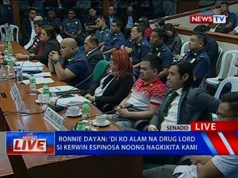 Ikatlong pagdinig ng Senado kaugnay sa pagkakapatay kay Albuera, Leyte Mayor Rolando Espinosa