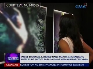 Saksi: Janine Tugonon, satisfied nang makita ang kanyang artsy nude photos
