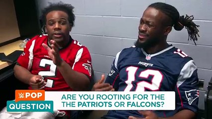 Patriots or Falcons: Who do WWE Superstars predict to win?: WWE Pop Question