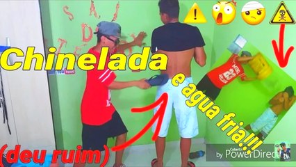 DESAFIO HARDCORE DA GARRAFA COM LAMA(Ft. Andrey) / Sai do Tédio!