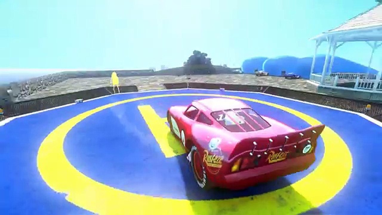 Adventure Time Finn and Jake Meets Spiderman Nursery Rhymes Lightning Mcqueen Dinoco Disney Cars