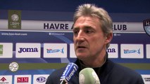 Après HAC - Red Star (1-1), réaction de Claude Robin