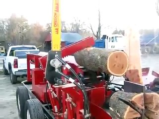 Чудо машина рубит деревья мечта лесапилки