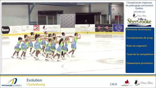 Championnats régionaux de patinage synchronisé 2017 de la section Québec - Centre Eugène-Lalonde (75)