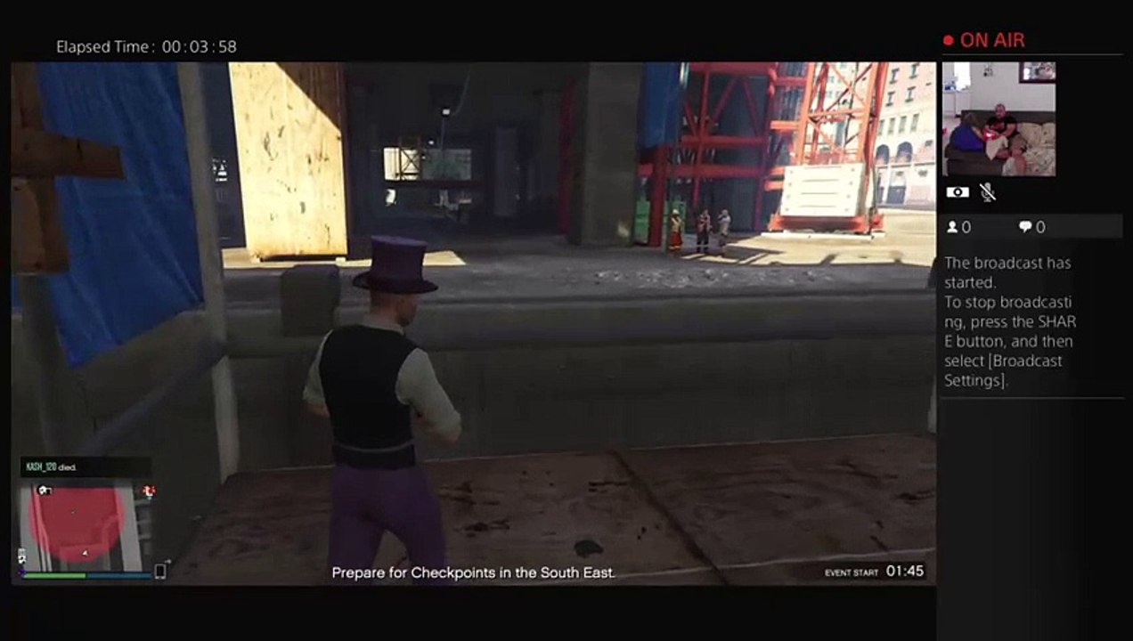 CHONS78's Live PS4 Broadcast