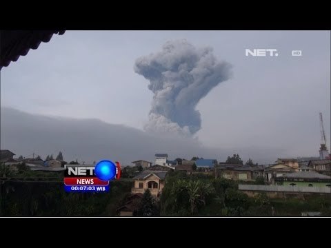 NET24 - Gunung Sinabung kembali meletus Kamis siang