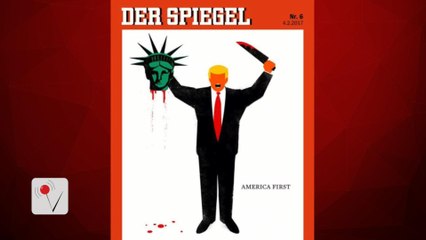 Download Video: A German Magazine Goes After President Donald Trump