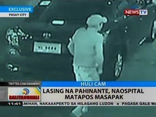 BT: Lasing na pahinante, naospital matapos masapak