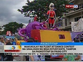 Download Video: BT: Makukulay na float at dance contest na sinalihan ng mga estudyante, tampok sa Paskotitap