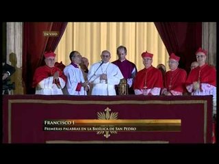 Francisco I, primer papa americano desde la plaza de San Pedro