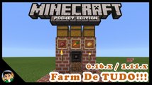 [PT-BR] Farm Automática de Batatas/Cenouras no Minecraft PE 0.16 | AlexMine8080