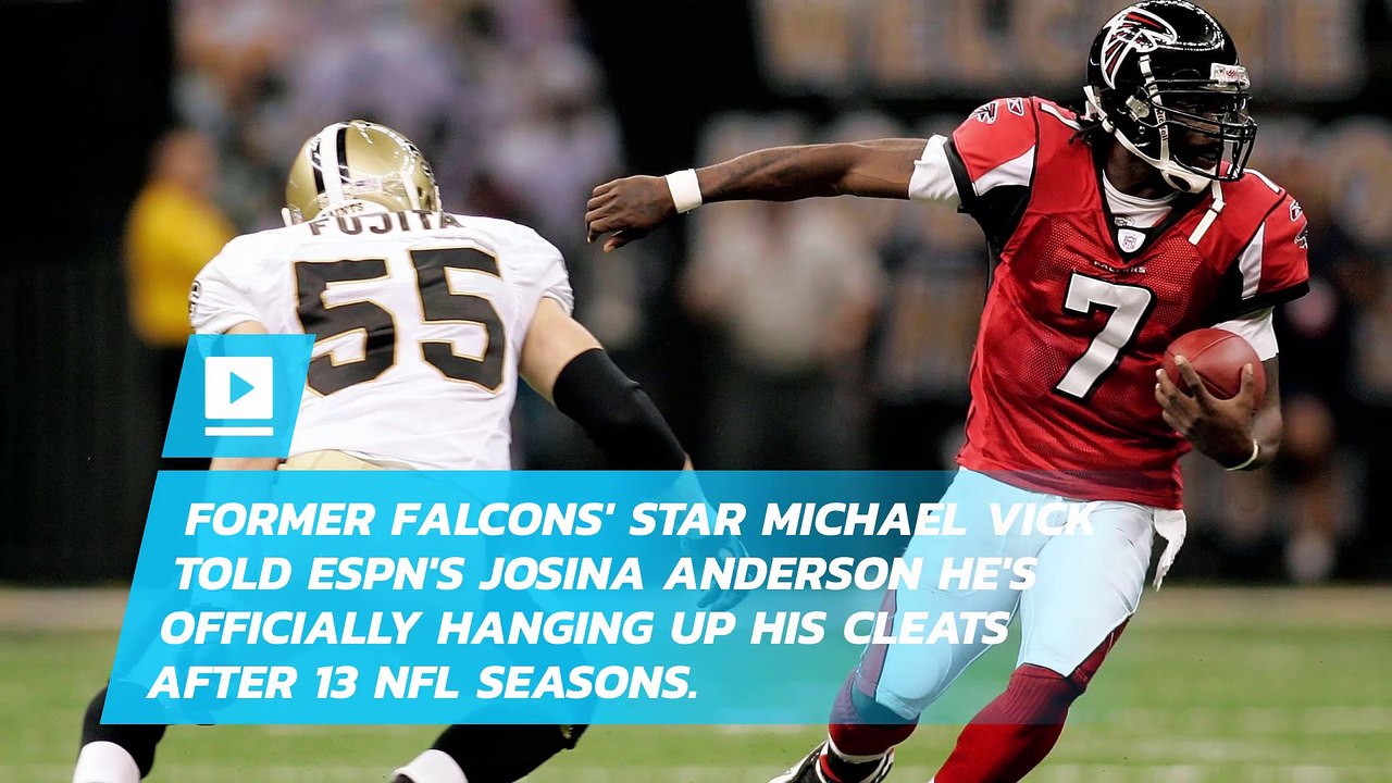 Ex-Falcons' star Michael Vick retires after 13 NFL seasons