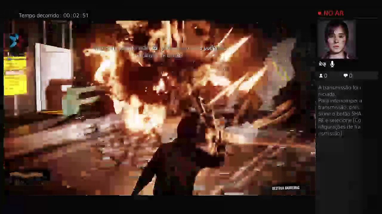 ao vivo do PS4 inFAMOUS SECOND SON