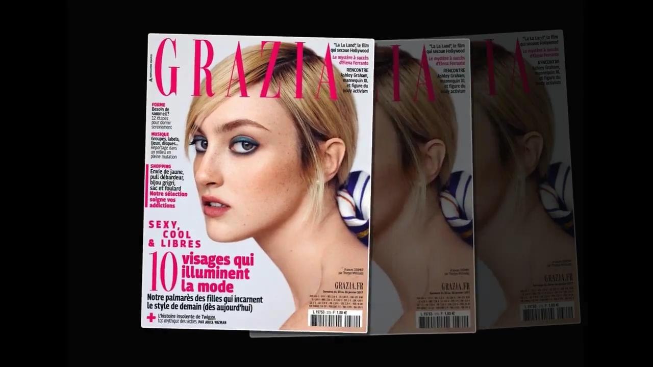 Grazia 379 du 20 janvier : 10 visages qui illuminent la mode