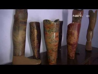 NET12 - Penyandang disabilitas punya usaha kaki palsu yang berjalan secara otodidak