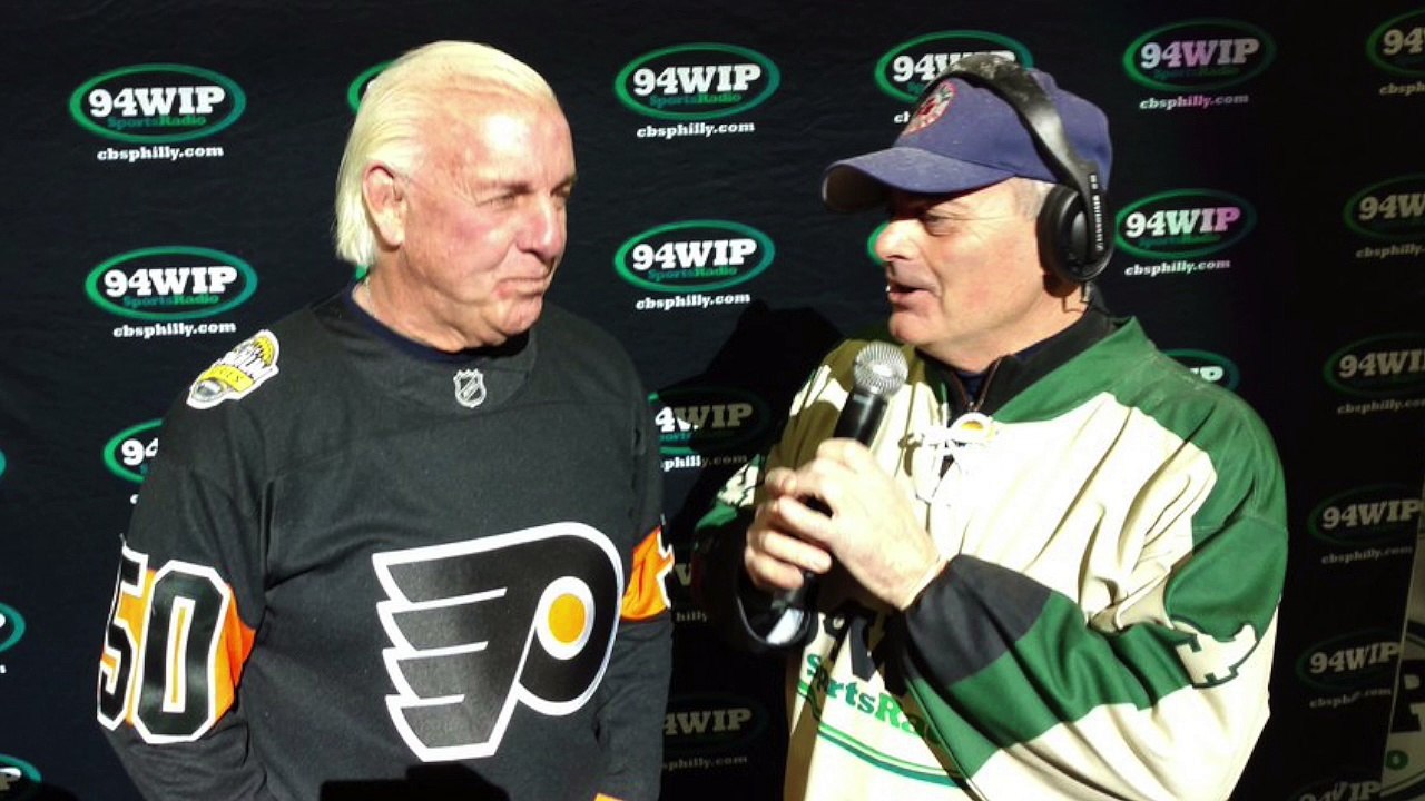 WWE Nature Boy Ric Flair At Wing Bowl 25