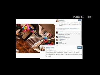 Entertainment News - Rihanna merayakan ulang tahunnya lebih awal