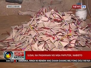6 katao kabilang ang 2 menor de edad, naaktuhang gumagawa ng iligal na paputok