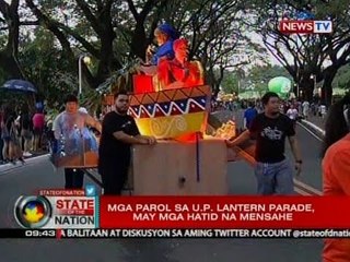 Taga-U.P. at U.S.T., todo suporta sa mga tradisyon ng kani-kanilang unibersidad ngayong kapaskuhan
